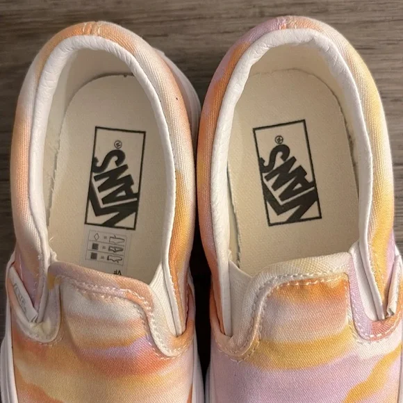 NEW [Vans] Classic Festival Dream Slip-On Casual Sneakers Kids Girls Sz 10.5 - Picture 12 of 15